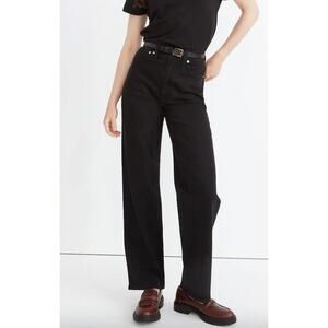 Madewell The Perfect Vintage Wide Leg jeans size 30 dark wash / denim